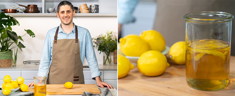Kitchen hack: vinaigre au citron