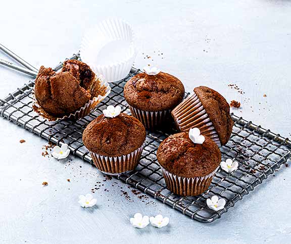 Schokolade-Mini-Muffins