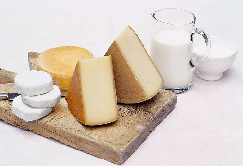 Milch und Käse stehen seit Jahrhunderten auf dem Speiseplan der Sennen.