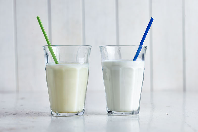 Des facteurs indiquent que le lait entier reste le meilleur choix.