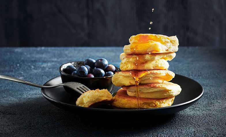 Der Trend zu den <b>Fluffy Pancakes</b> kommt aus Japan.