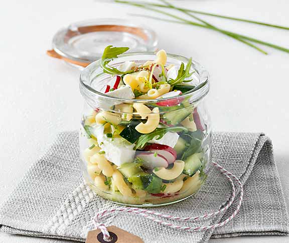 Salade de cornettes Salade de cornettes