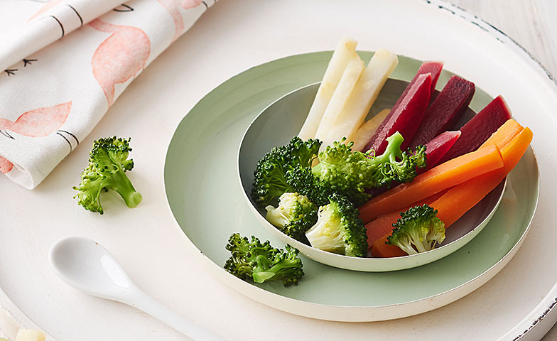 Les bâtonnets de légumes font la joie des petits gourmets.