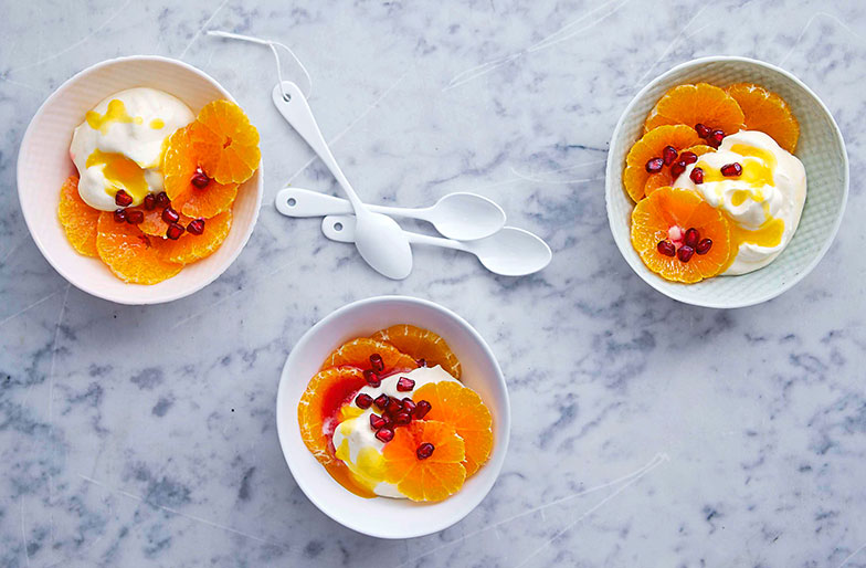 Sillabub aux mandarines: un dessert festif à fondre de plaisir.