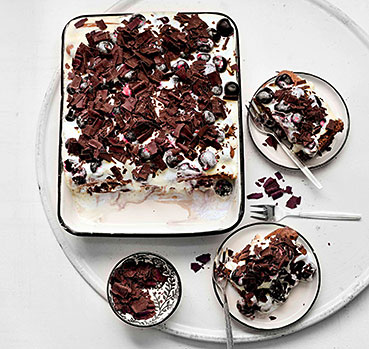 Deko-Tipp: Schokoladespäne für Desserts und Kuchen