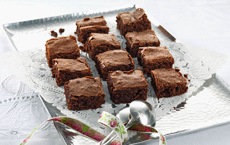 Parfaitement humide à cœur: pavés bâlois au chocolat, la variante suisse du brownie.
