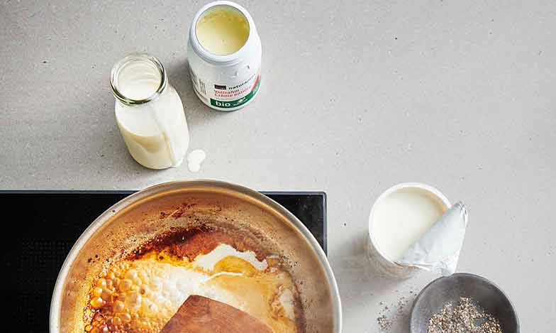 Les recettes d’émincé de veau existent depuis longtemps, mais la crème est apparue avec le temps.