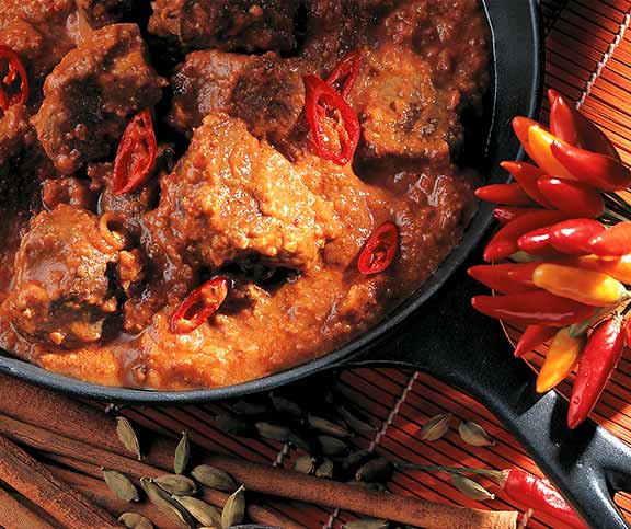Curry d’agneau (Gulai Bagar)