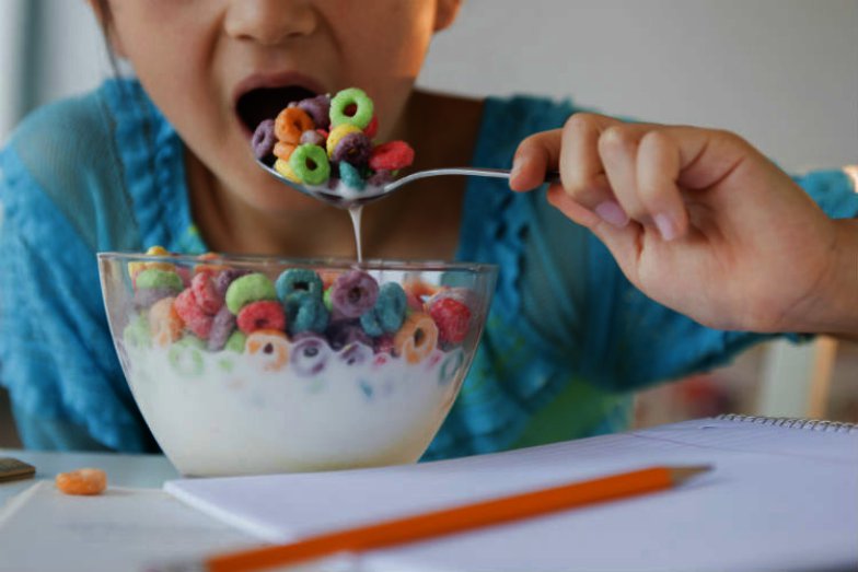 Süss und fettig, aber nicht unbedingt gesund: sogenannte Kinderprodukte. Bild: Getty Images