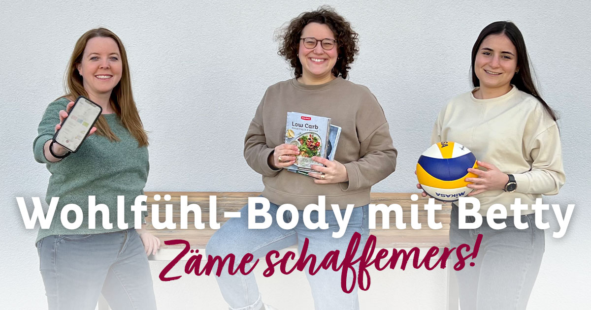 Sei dabei: Wohlfühl-Body-Challenge mit Betty Bossi