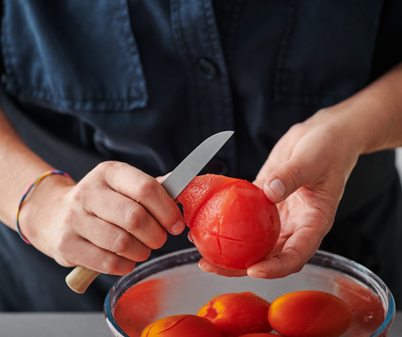 Peler facilement les tomates