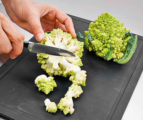 Broccoli schneiden