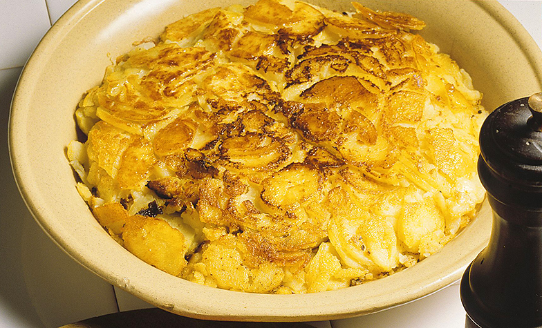 Des röstis préparés avec des rondelles de pommes de terre comme au temps de Gotthelf.