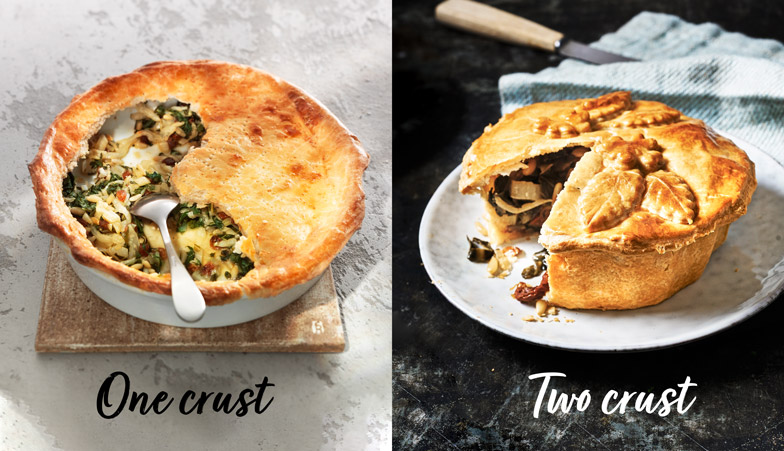 Fürs Picknick sind Two-crust Pies praktisch: Der Inhalt ist gut verpackt!