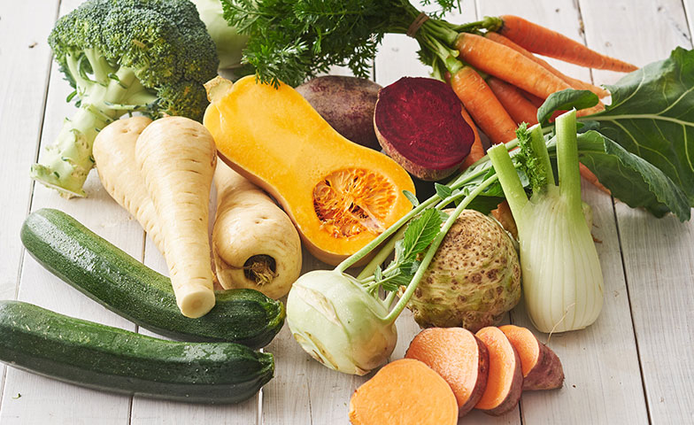 Nennen Sie Gemüse spannend, knackig, farbig, bunt, lustig oder kraftvoll anstelle von gesund.