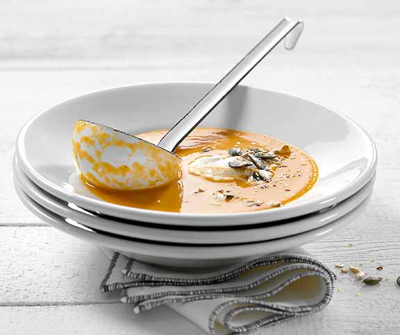Soupe courge-cannelle