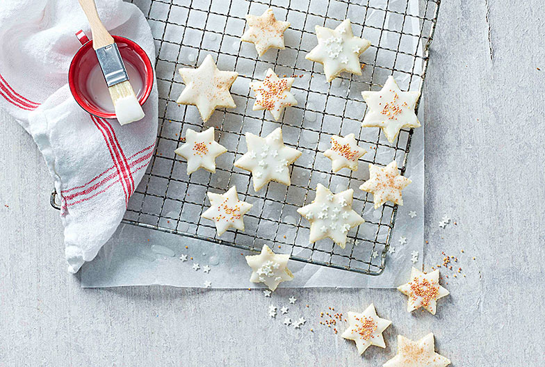 Biscuits de Noël: une pluie d’étoiles sur le fournil