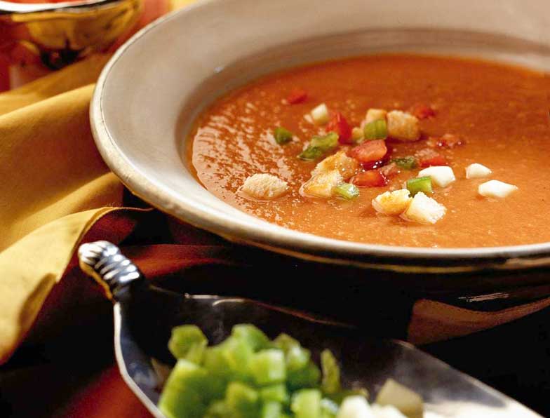 Le gaspacho andalou est considéré en Espagne comme la soupe nationale.
