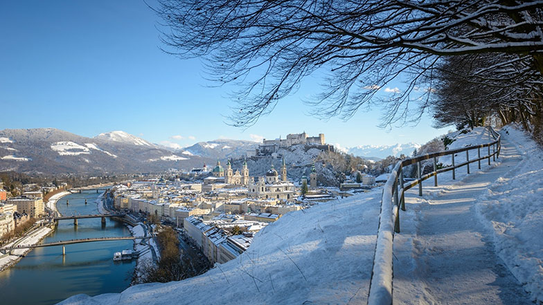 Salzbourg en hiver. | ©Tourismus Salzburg GmbH
