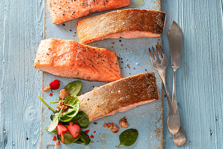 La méthode ne fonctionne pas seulement pour la viande, mais aussi pour le poisson, par exemple pour des filets de saumon.
