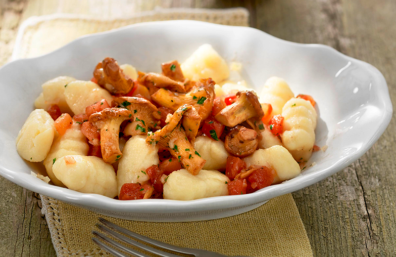 <b>Gnocchis de pommes de terre,</b> pour changer de la pasta.