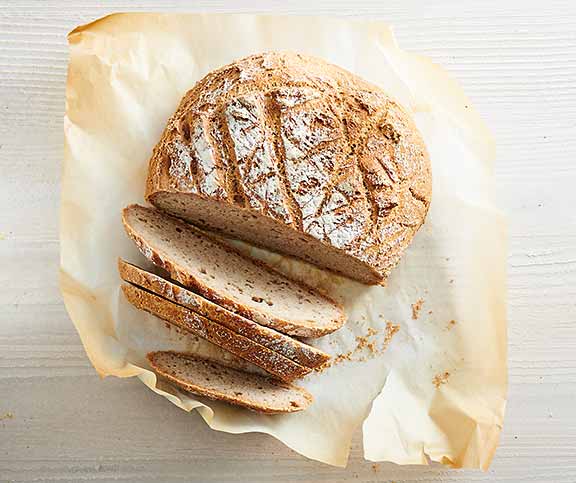 Glutenfreies Brot ohne Kneten