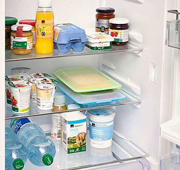 Cool: Im Kühlschrank hat alles seinen Platz