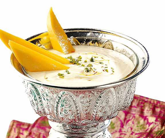 Crème indienne au yaourt