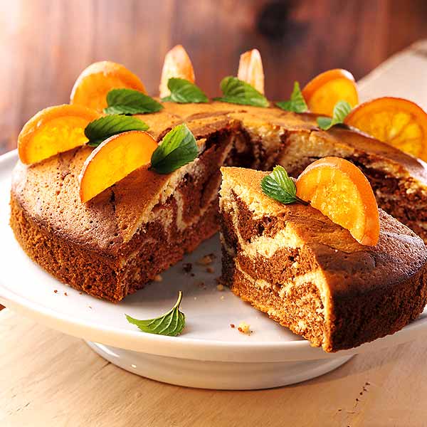 Pâte à sucre orange - décoration pour gâteaux