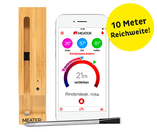 Kabelloses Fleisch-Thermometer «Deluxe»