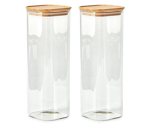 Bocaux de conservation en verre, 2.3 dl – 2 pièces