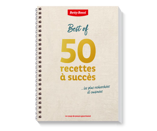 50 recettes à succès, livre de cuisine