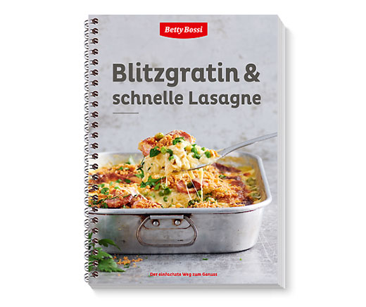 Blitzgratin & schnelle Lasagne, Kochbuch