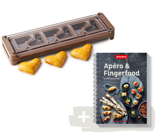 Apéro & Fingerfood, Buch + Teigtaschen-Ausstecher - Kombi