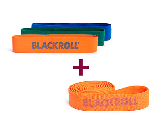 Blackroll Fitnessbänder 3er-Set + Superband Light