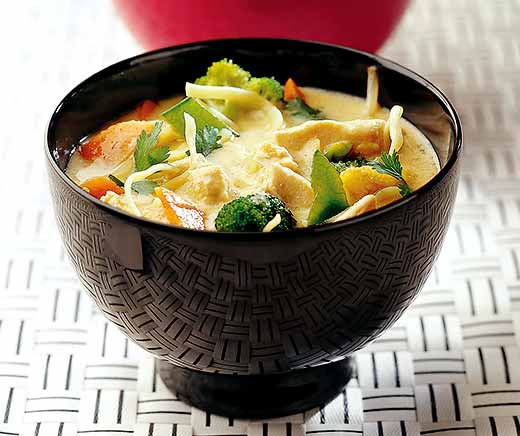 Red Thai Noodle-Soup
