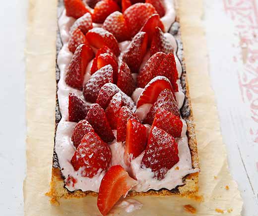 Erdbeer-Tarte