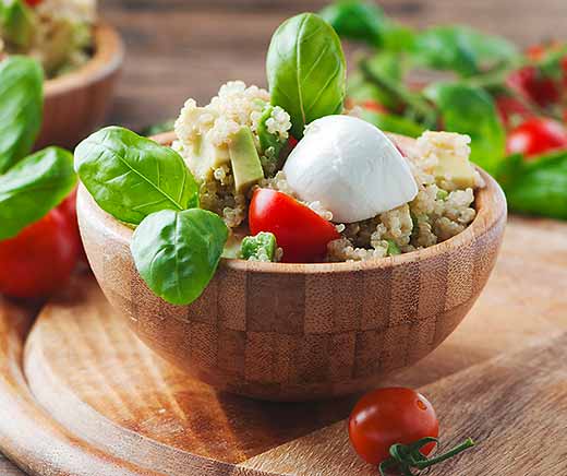 Salade italienne au quinoa