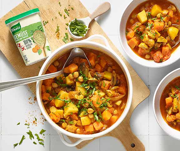 Curry d’automne aux légumes
