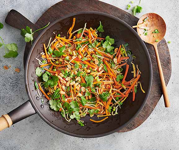 Légumes au wok