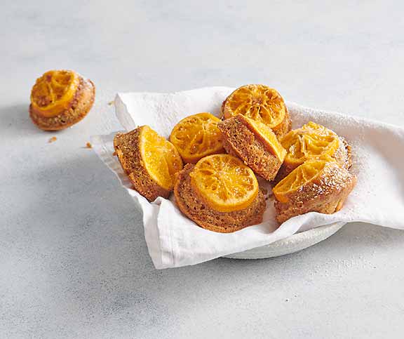 Muffins renversés aux mandarines