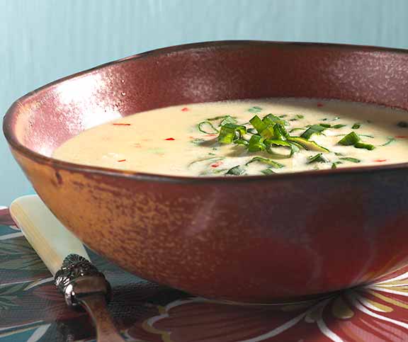 Erdnuss-Suppe