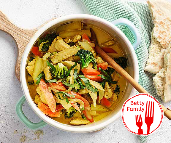 Gemüse-Curry mit Poulet