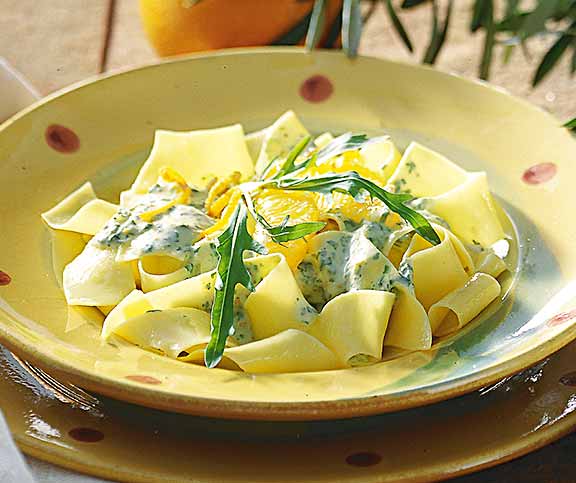 Pappardelle all’arancia