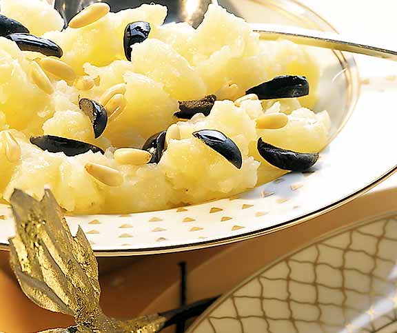 Pommes de terre aux olives