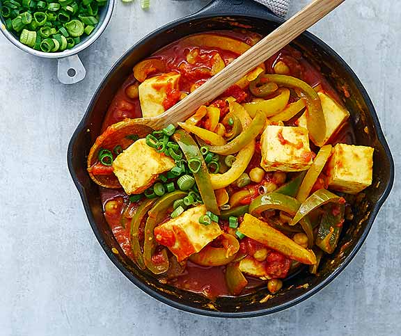Curry pois chiches-paneer