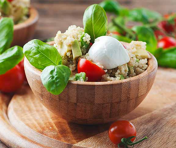 Salade italienne au quinoa