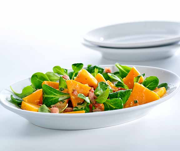 Kürbis-Salat mit Speckwürfeli | Betty Bossi